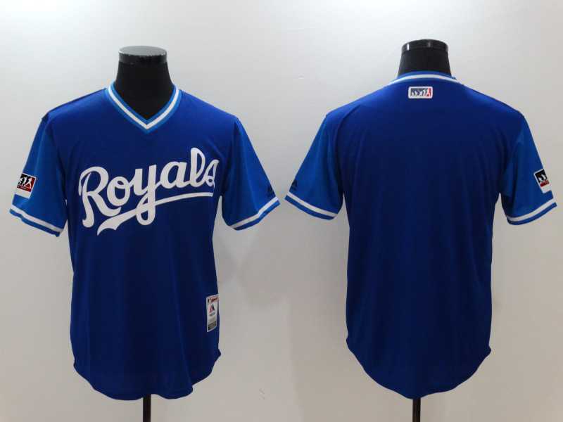 Customized Men's Royals Royal 2018 Players Weekend Stitched Jersey,We sell and wholesale Customized Men's Royals Royal 2018 Players Weekend Stitched Jersey on line form chian!